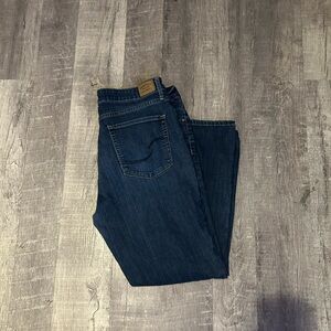 Signature by Levi Strauss Dark Blue Relaxed Jeans